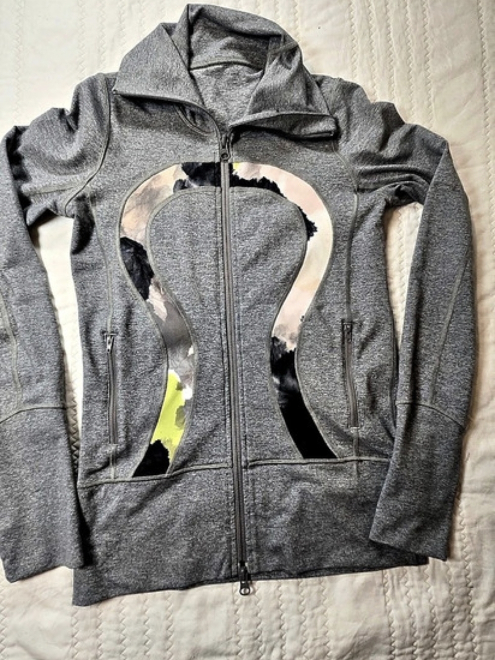 lululemon Define Jacket Gray Athletic Zip Jacket Size 2